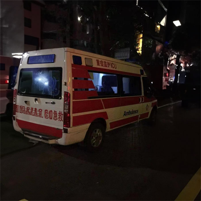 合肥私人救护车租赁电话号码